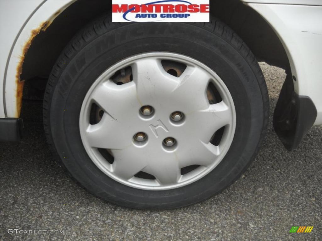 1999 Accord LX Sedan - Taffeta White / Gray photo #16