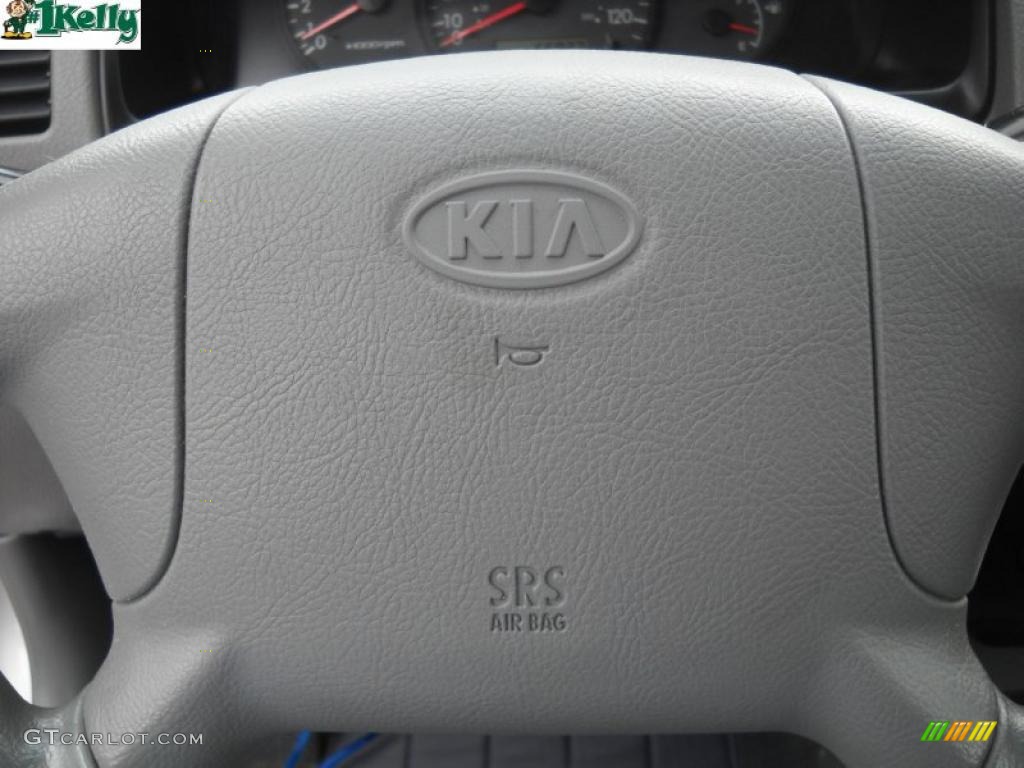 2005 Rio Cinco Hatchback - Diamond Silver / Gray photo #19