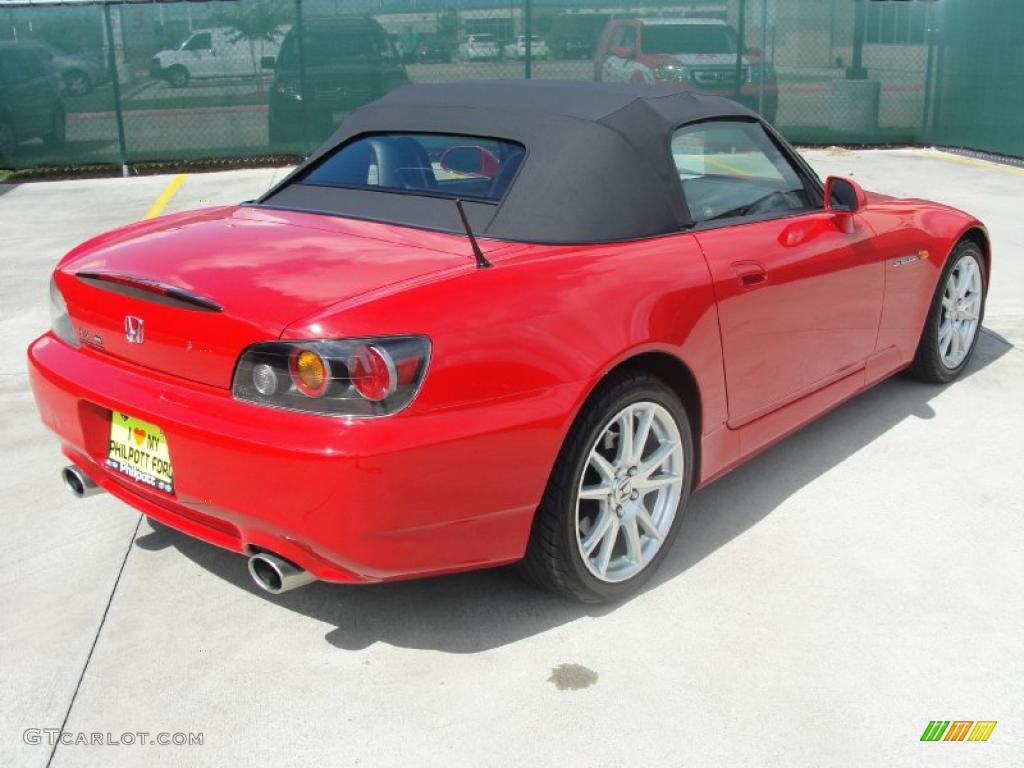 2005 S2000 Roadster - New Formula Red / Black photo #3