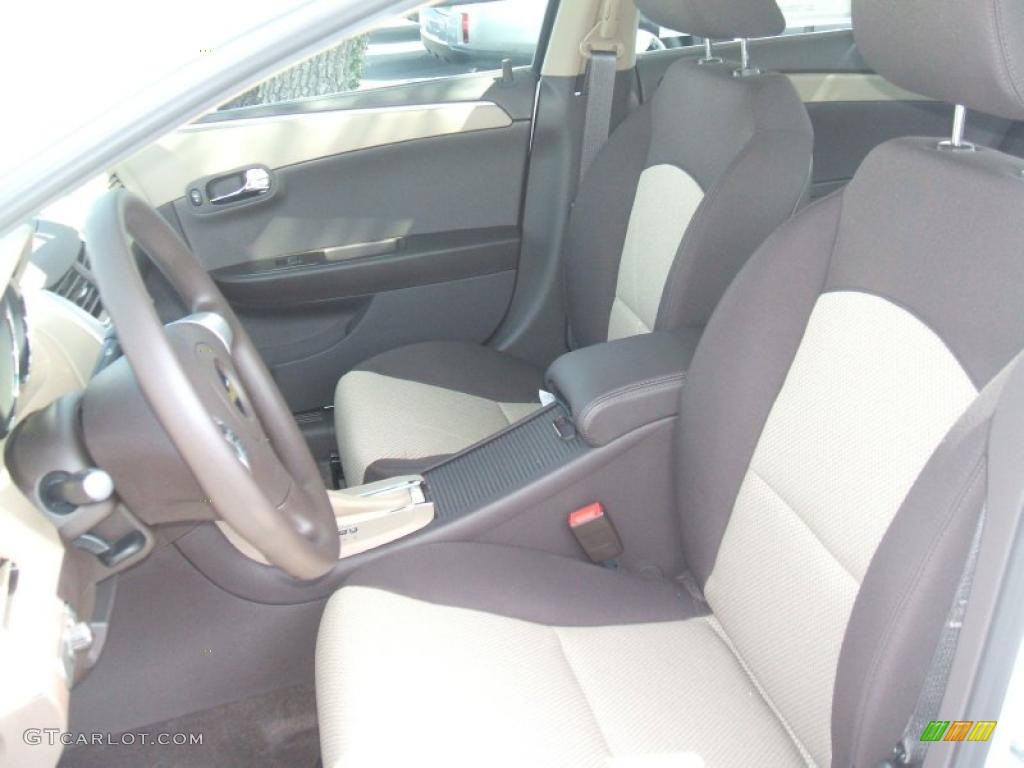 2011 Malibu LS - Summit White / Cocoa/Cashmere photo #9