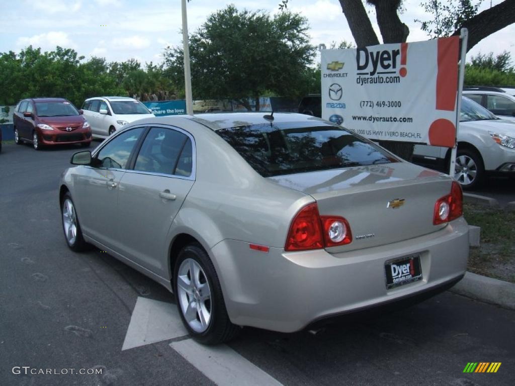 2011 Malibu LTZ - Gold Mist Metallic / Cocoa/Cashmere photo #4