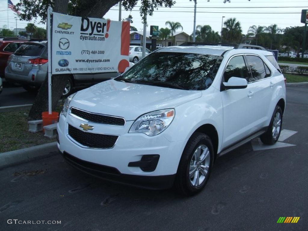 2010 Equinox LT - Summit White / Jet Black/Light Titanium photo #1