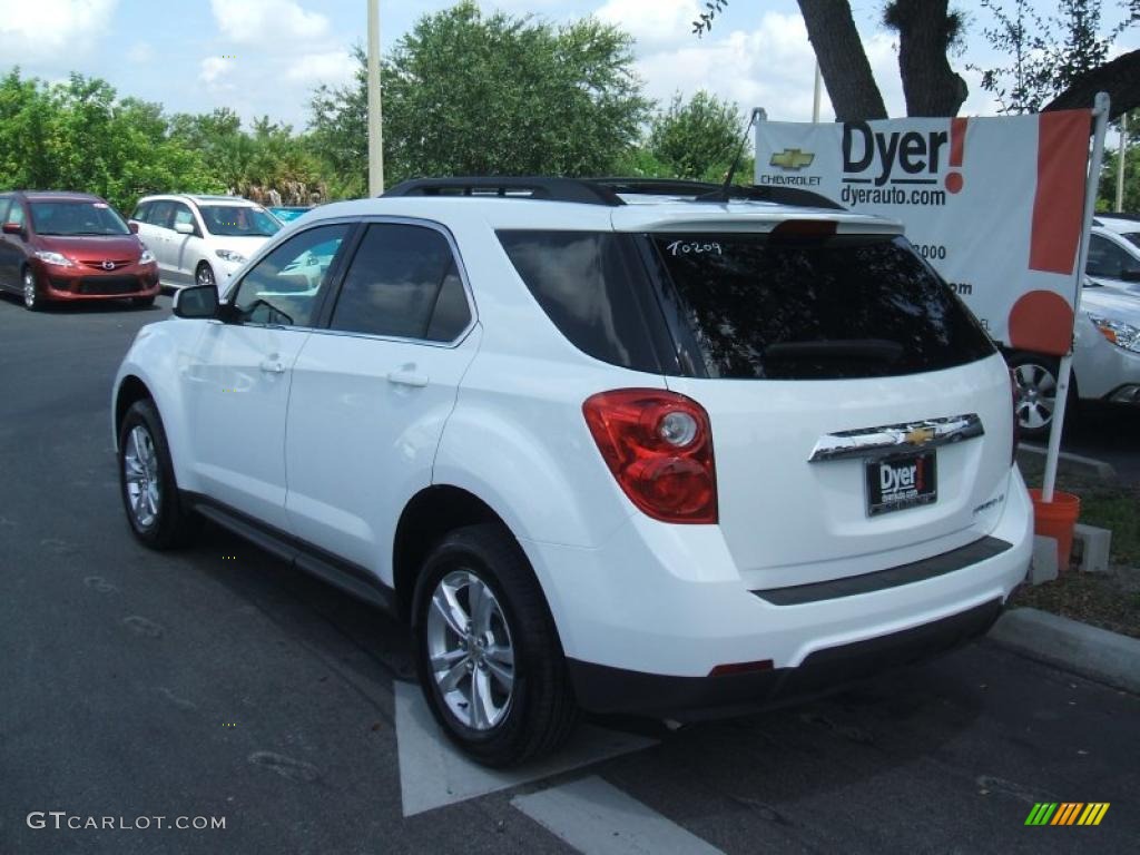 2010 Equinox LT - Summit White / Jet Black/Light Titanium photo #4