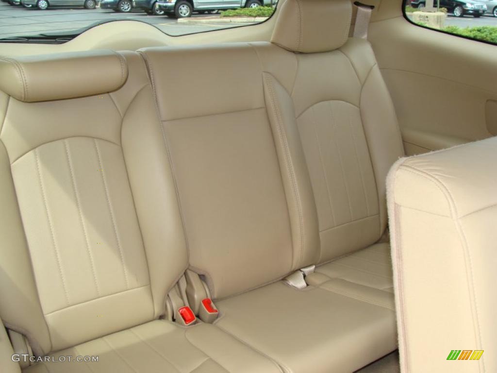 2008 Enclave CXL AWD - Red Jewel / Cashmere/Cocoa photo #19
