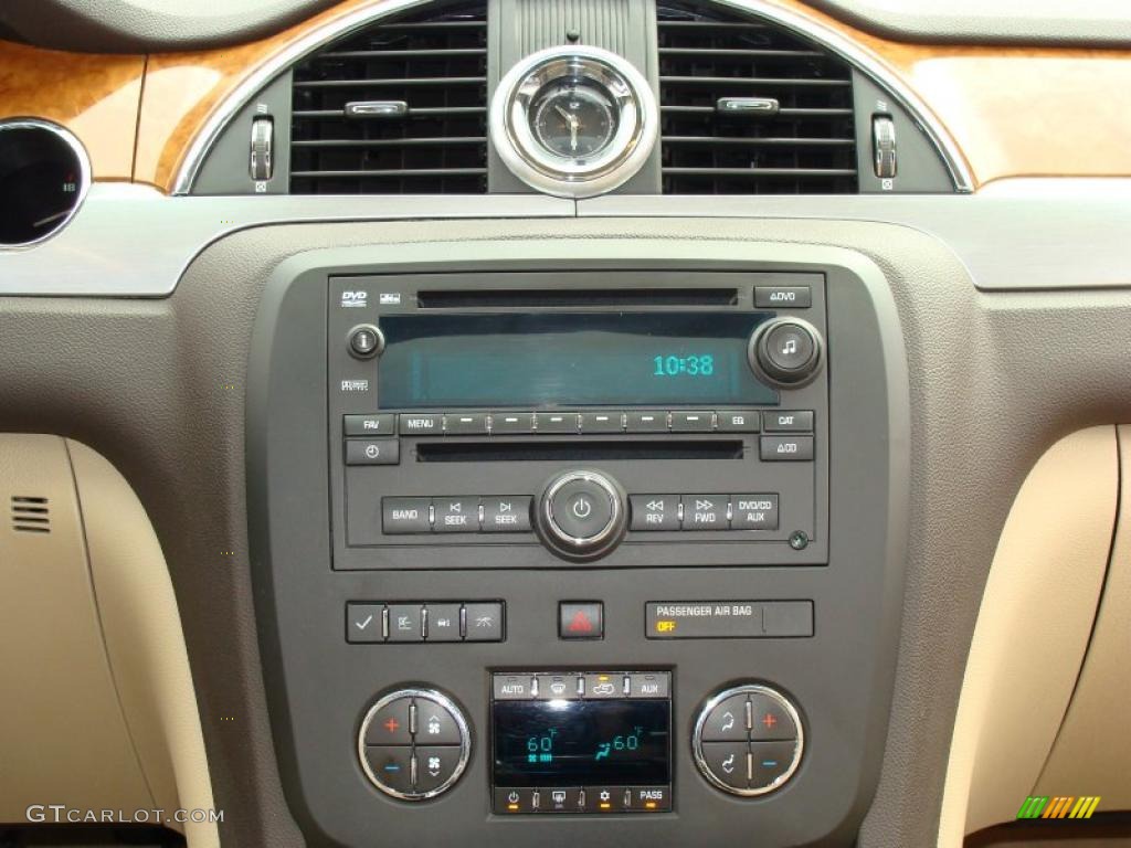 2008 Enclave CXL AWD - Red Jewel / Cashmere/Cocoa photo #21