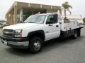 Summit White - Silverado 3500HD Regular Cab Chassis Photo No. 3