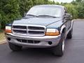 1999 Emerald Green Pearl Dodge Dakota SLT Extended Cab 4x4  photo #8