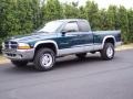 1999 Emerald Green Pearl Dodge Dakota SLT Extended Cab 4x4  photo #10