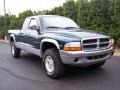 1999 Emerald Green Pearl Dodge Dakota SLT Extended Cab 4x4  photo #11