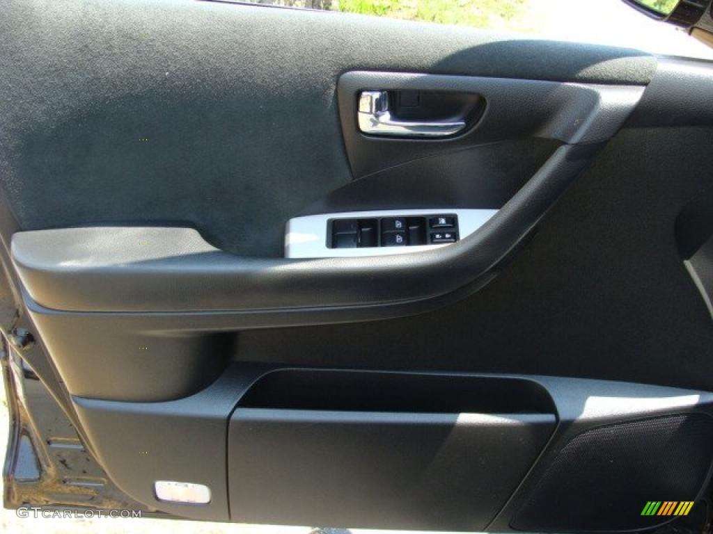 2007 Murano S AWD - Super Black / Charcoal photo #6