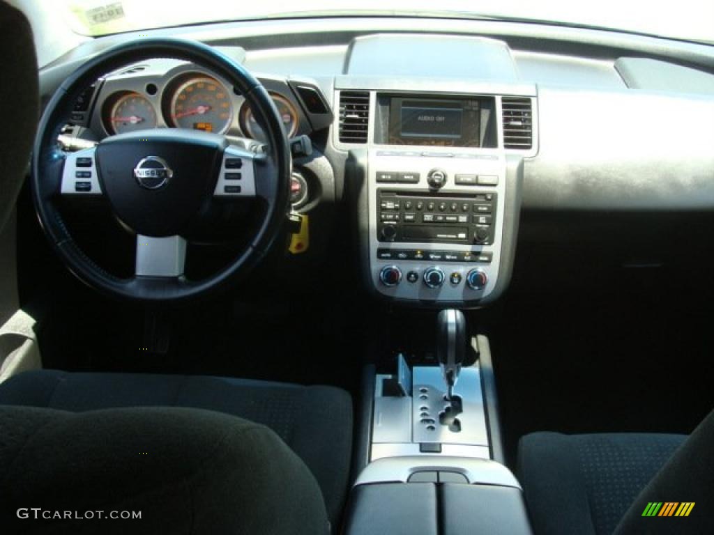 2007 Murano S AWD - Super Black / Charcoal photo #9