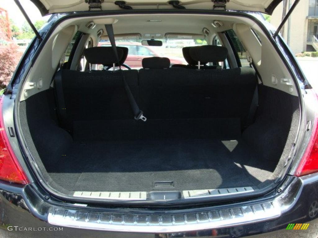 2007 Murano S AWD - Super Black / Charcoal photo #13
