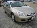 2007 Desert Mist Metallic Honda Accord EX-L Sedan  photo #1