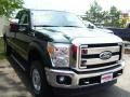 2011 Forest Green Metallic Ford F250 Super Duty XLT SuperCab 4x4  photo #2