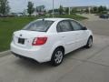 2010 Clear White Kia Rio LX Sedan  photo #3