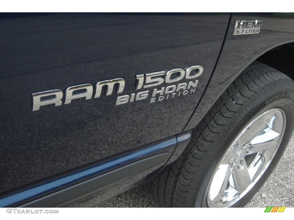 2006 Ram 1500 SLT Quad Cab 4x4 - Patriot Blue Pearl / Medium Slate Gray photo #11