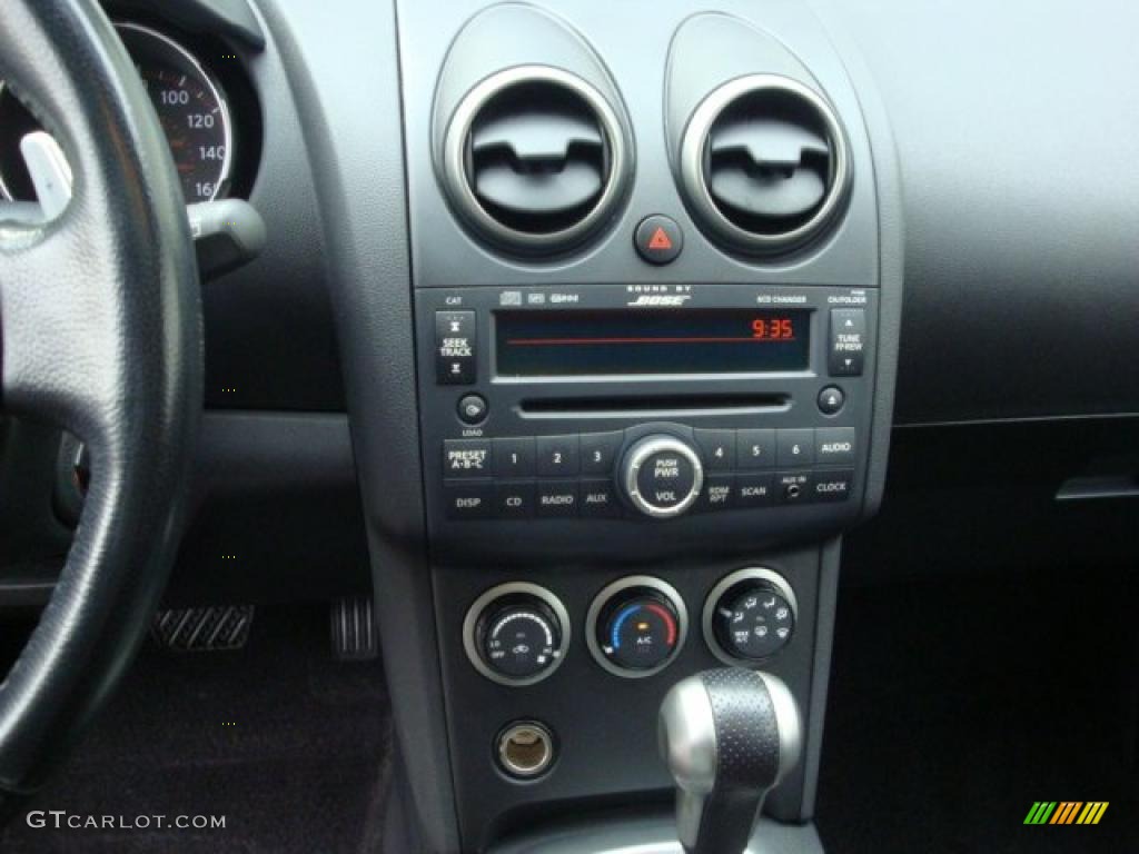 2008 Rogue SL AWD - Phantom White Pearl / Black photo #9