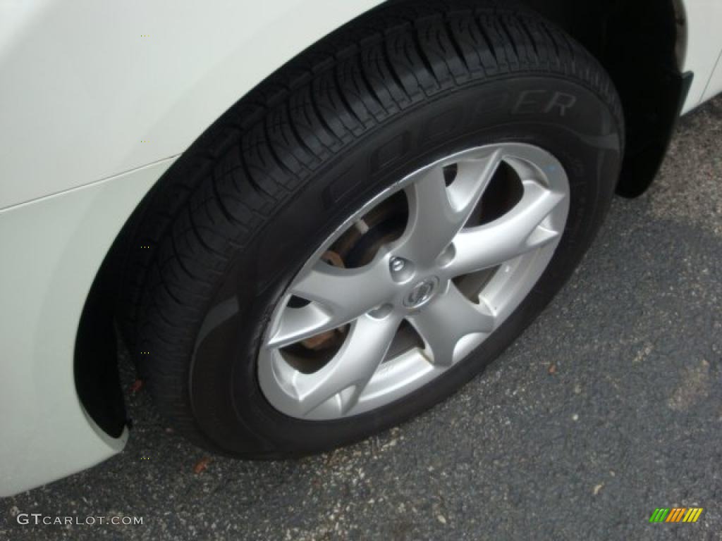 2008 Rogue SL AWD - Phantom White Pearl / Black photo #12