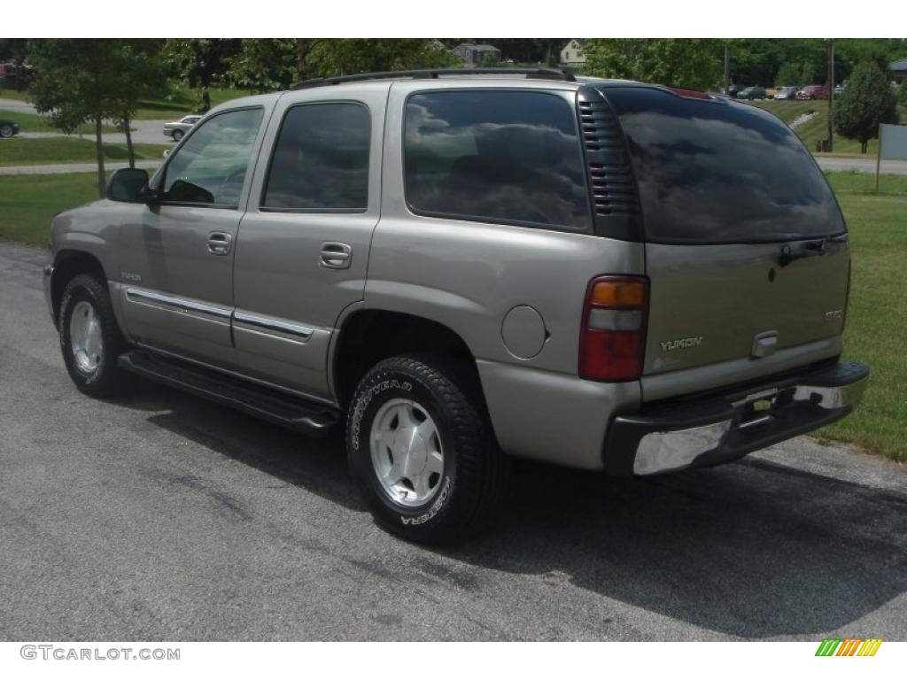 2003 Yukon SLE 4x4 - Pewter Metallic / Pewter/Dark Pewter photo #35