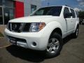 2007 Avalanche White Nissan Pathfinder S 4x4  photo #1