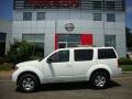 2007 Avalanche White Nissan Pathfinder S 4x4  photo #3