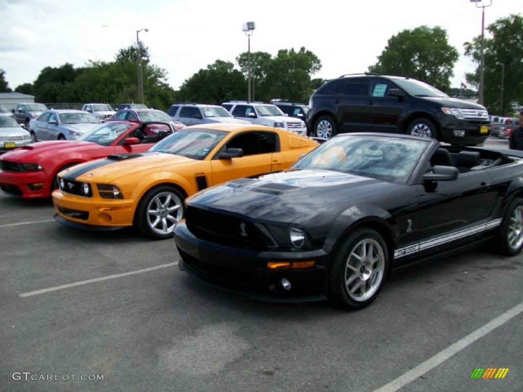 2011 Mustang Saleen S302 Convertible - Race Red / Charcoal Black/Red photo #3