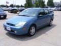 2001 Malibu Blue Metallic Ford Focus SE Sedan  photo #4