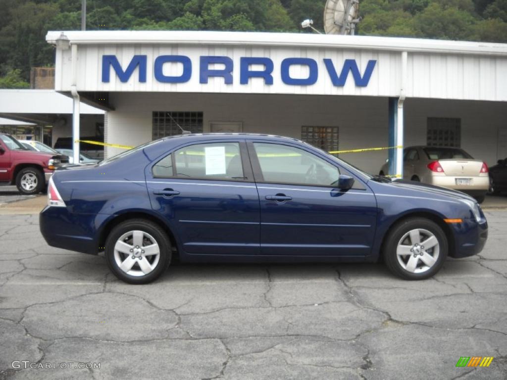 2007 Fusion SE - Dark Blue Pearl Metallic / Charcoal Black photo #1