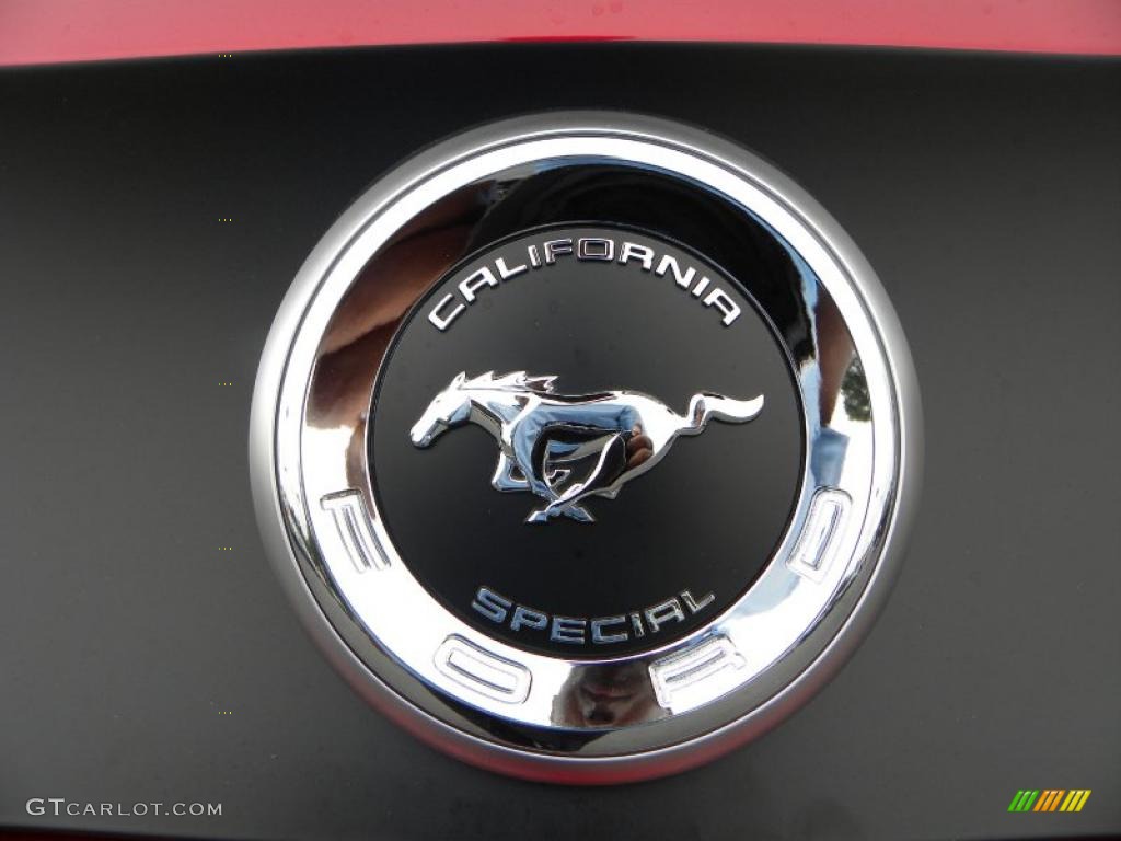 2011 Mustang GT/CS California Special Coupe - Red Candy Metallic / CS Charcoal Black/Carbon photo #15