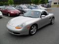 1997 Arctic Silver Metallic Porsche Boxster   photo #1