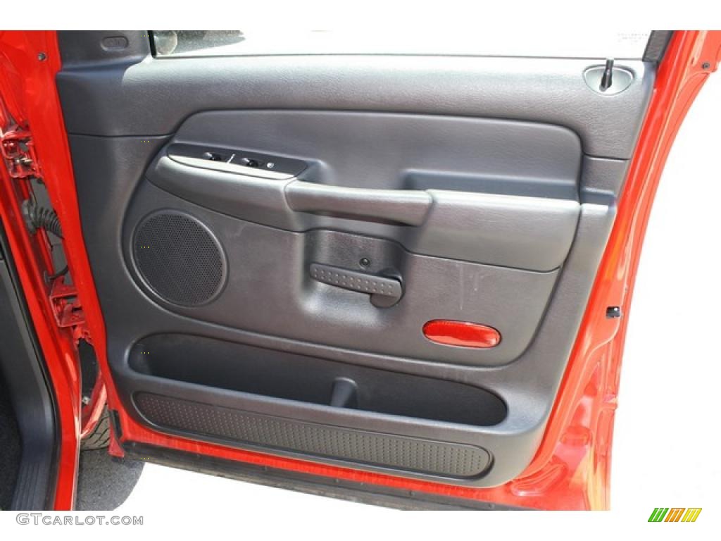2005 Ram 1500 SLT Quad Cab 4x4 - Flame Red / Dark Slate Gray photo #8