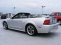 2001 Silver Metallic Ford Mustang GT Convertible  photo #10