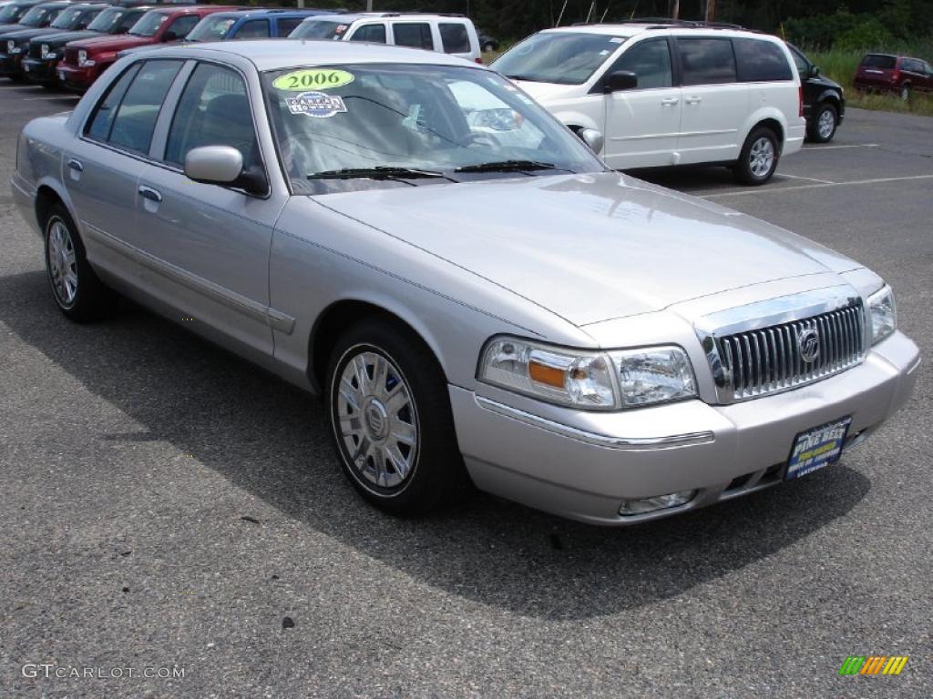 2006 Grand Marquis GS - Silver Birch Metallic / Light Camel photo #3