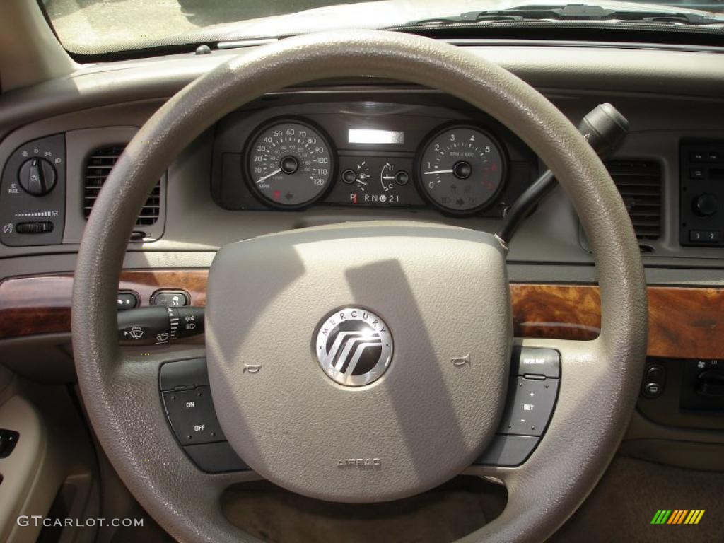 2006 Grand Marquis GS - Silver Birch Metallic / Light Camel photo #13