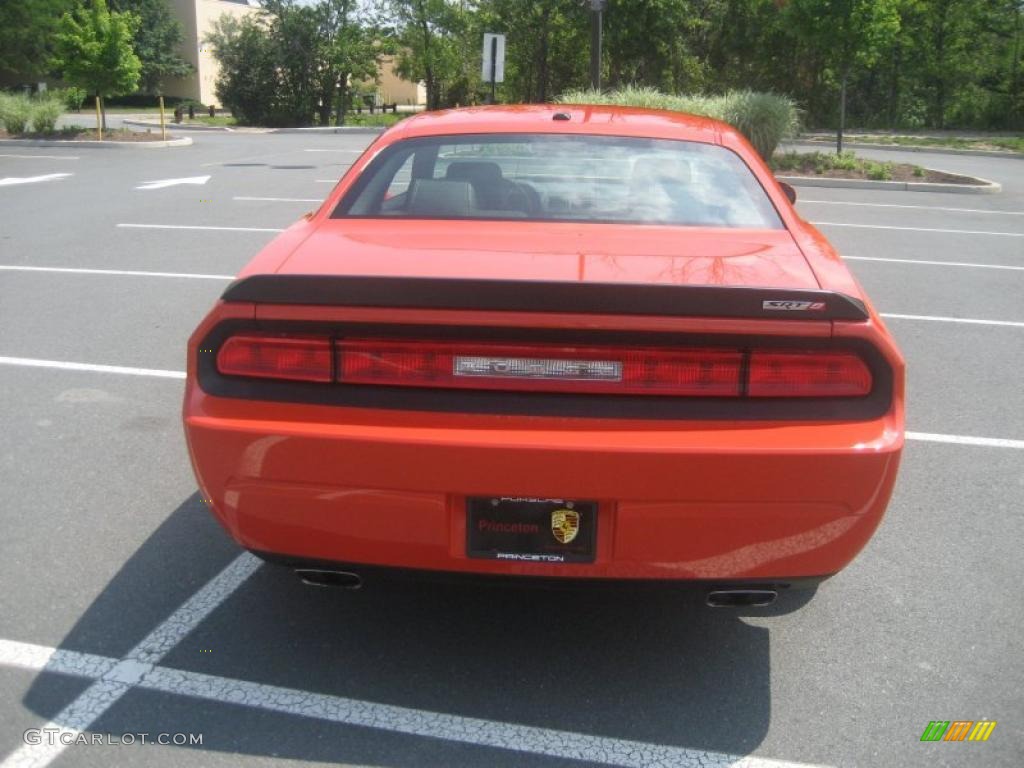 2009 Challenger SRT8 - HEMI Orange / Dark Slate Gray photo #5