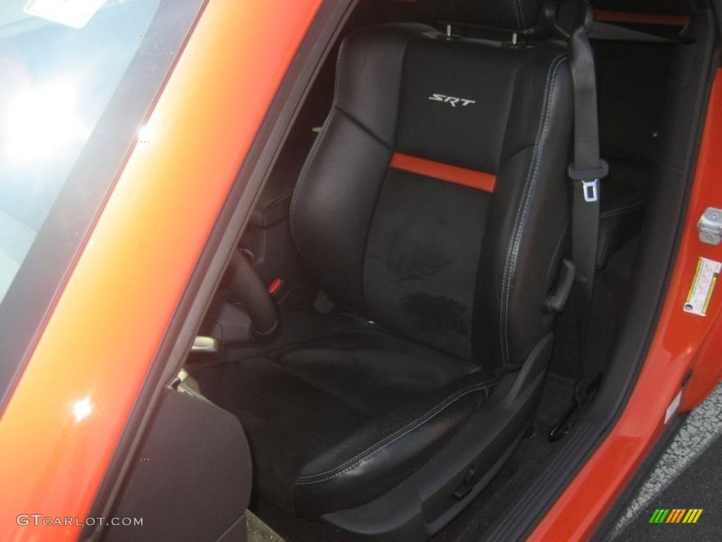 2009 Challenger SRT8 - HEMI Orange / Dark Slate Gray photo #22