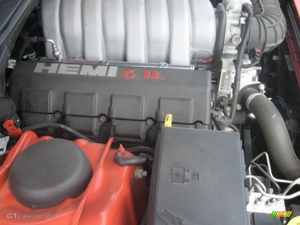 2009 Challenger SRT8 - HEMI Orange / Dark Slate Gray photo #35