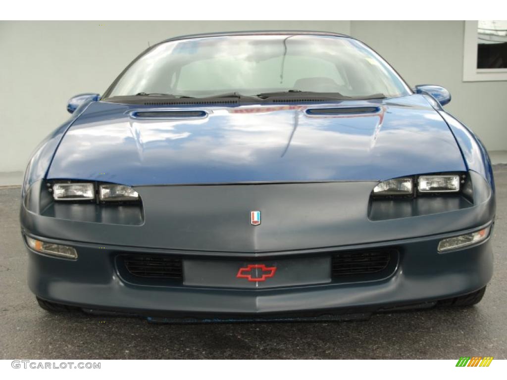1994 Camaro Coupe - Medium Quasar Blue Metallic / Gray photo #7