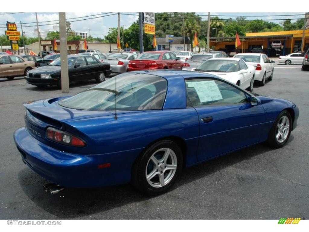 1994 Camaro Coupe - Medium Quasar Blue Metallic / Gray photo #9