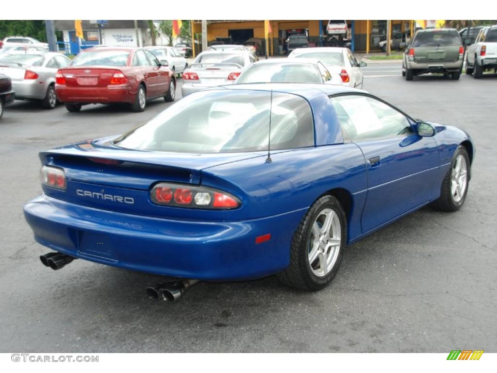 1994 Camaro Coupe - Medium Quasar Blue Metallic / Gray photo #12