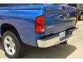 2007 Electric Blue Pearl Dodge Ram 1500 Lone Star Quad Cab 4x4  photo #3