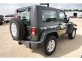 2009 Jeep Green Metallic Jeep Wrangler X 4x4  photo #5