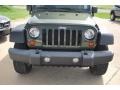 2009 Jeep Green Metallic Jeep Wrangler X 4x4  photo #7