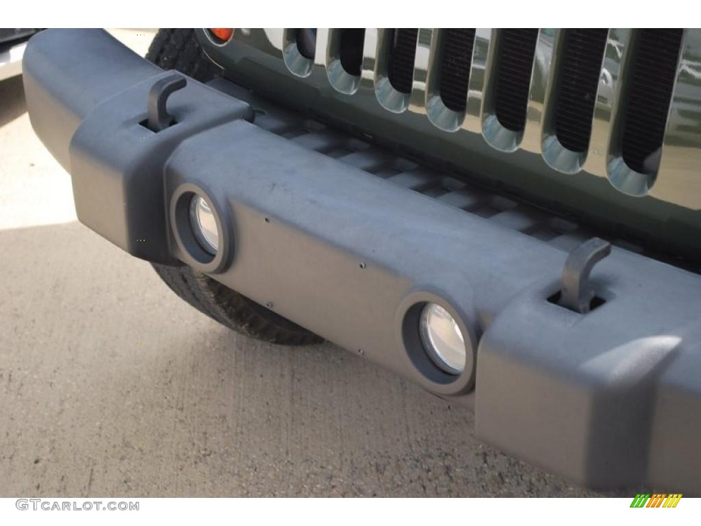 2009 Wrangler X 4x4 - Jeep Green Metallic / Dark Slate Gray/Medium Slate Gray photo #8