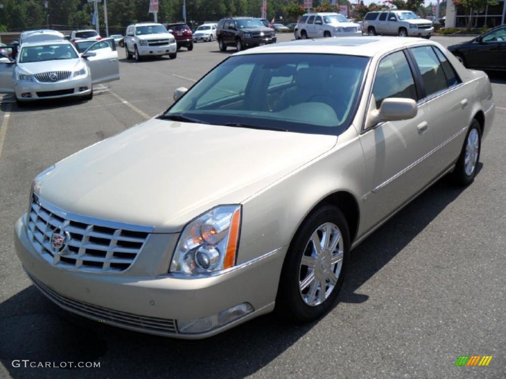 Gold Mist Cadillac DTS