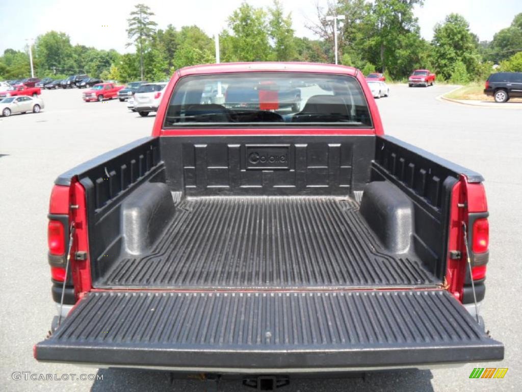 1999 Ram 1500 ST Extended Cab - Flame Red / Agate Black photo #4