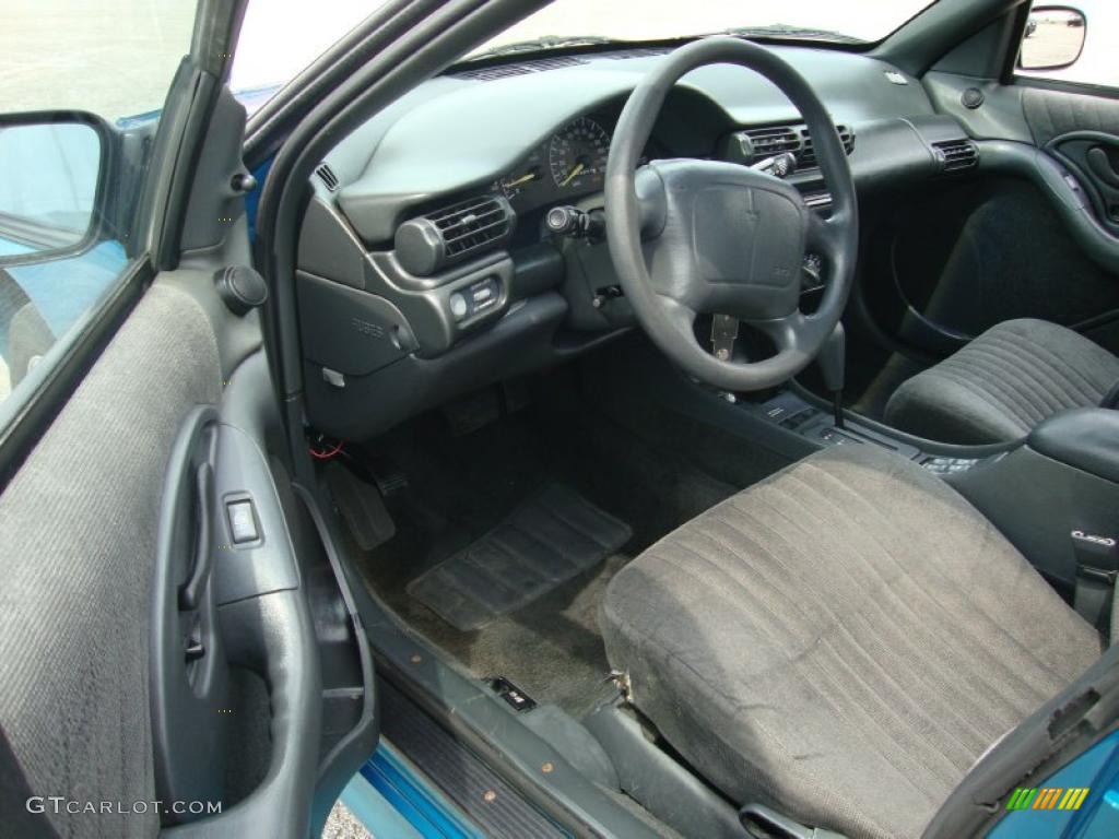 1994 Grand Am GT Sedan - Brilliant Blue Metallic / Dark Gray photo #13