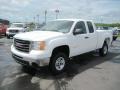 Summit White 2010 GMC Sierra 2500HD Work Truck Extended Cab 4x4