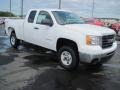 Summit White - Sierra 2500HD Work Truck Extended Cab 4x4 Photo No. 5