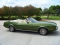 1973 Medium Green Metallic Ford Mustang Convertible  photo #14